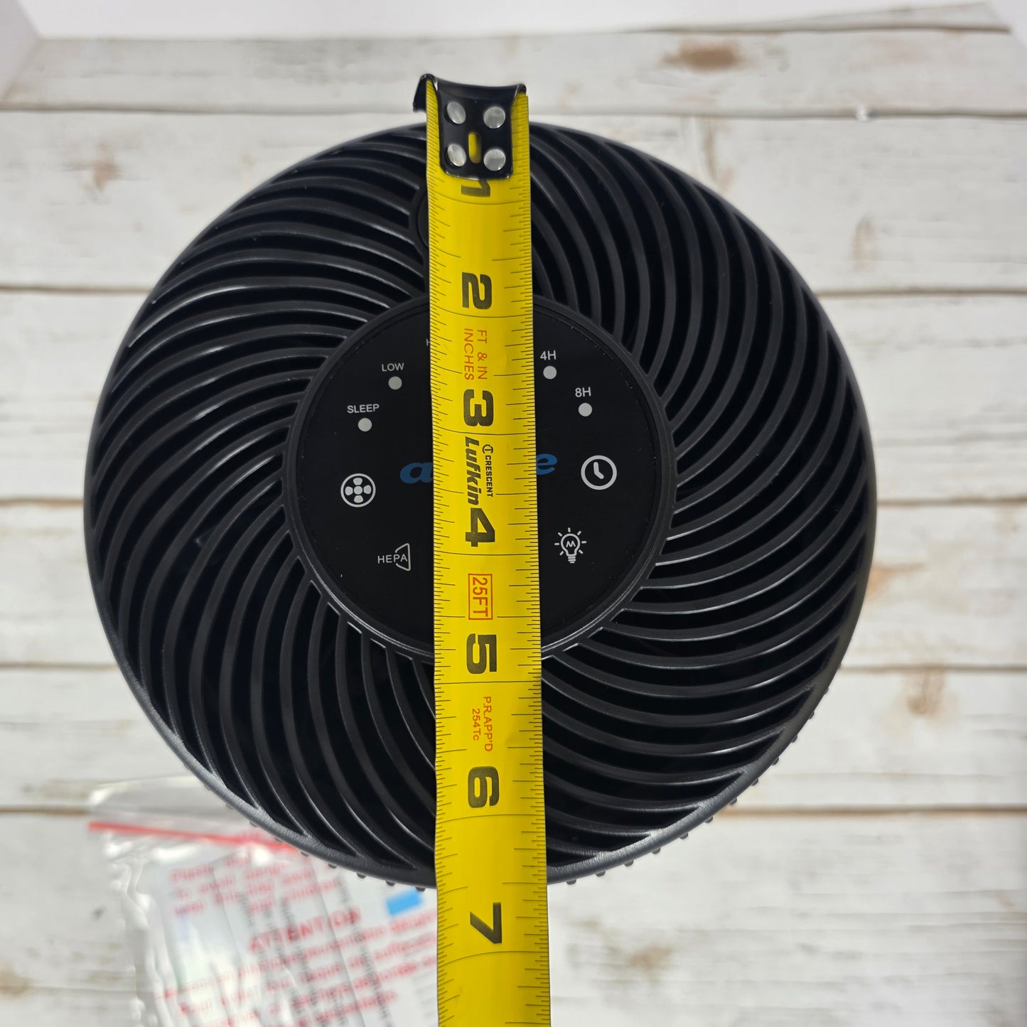 NEW AIRFIRE HEPA Air Purifier for Home 1300 Sq Ft Black Model AP201