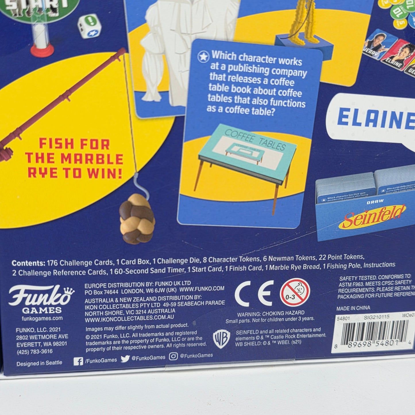 NIB New Seinfeld The Party Game About Nothing Funko Games 2021 Sealed