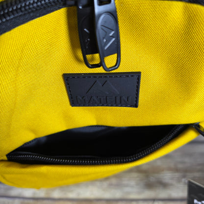 NWT New MATEIN Yellow Backpack Bookbag