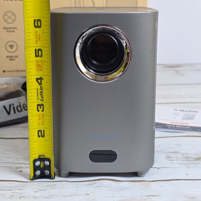 NIB New EGJSG 1080P Portable Projector V3 Gray 5G&2.4G WiFi