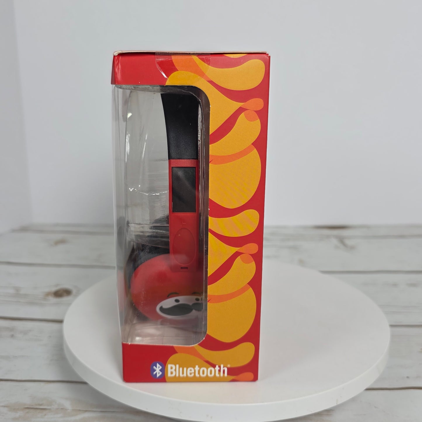 New Pringles Wireless Headphones Bluetooth Red TR- BTHP-PR6