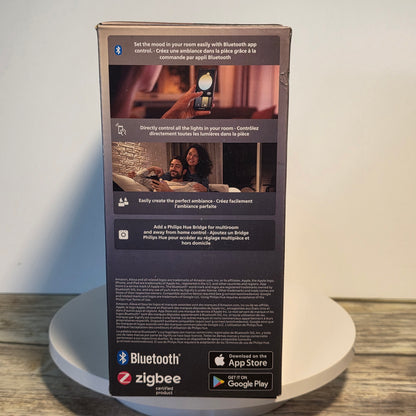 NIOB New PHILIPS hue Personal Wireless Lighting White Ambiance 5/6" Retrofit Recessed  Downight Bluetooth Alexa Hey Google Compatible