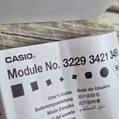 New Men's CASIO Watch Module No. 3229 DW-5600E Shock Resist