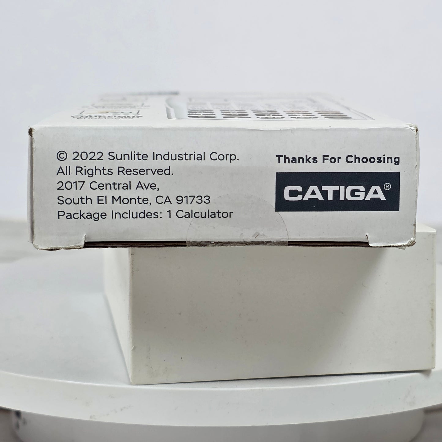 NIOB New CATIGA Scientific Calculator w/ Graphic Functions CS-121 White