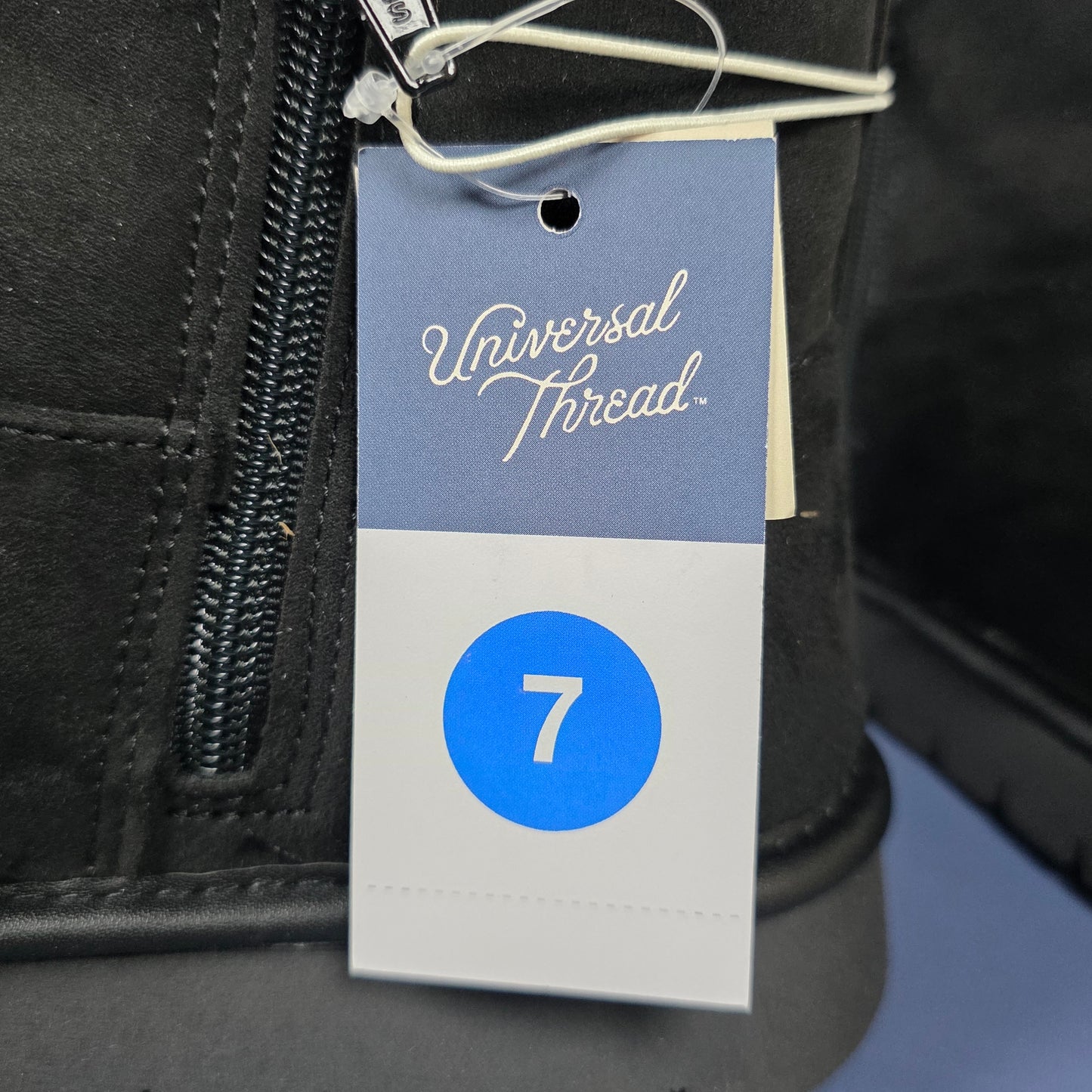 NIB New Womens May Boots Black Ankle 7M Winter Universal Threads