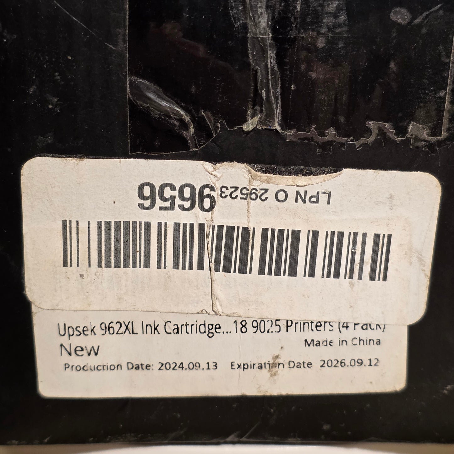 New Upsek 962XL Ink CartridgeBlack Cyan Magenta Yellow Reman