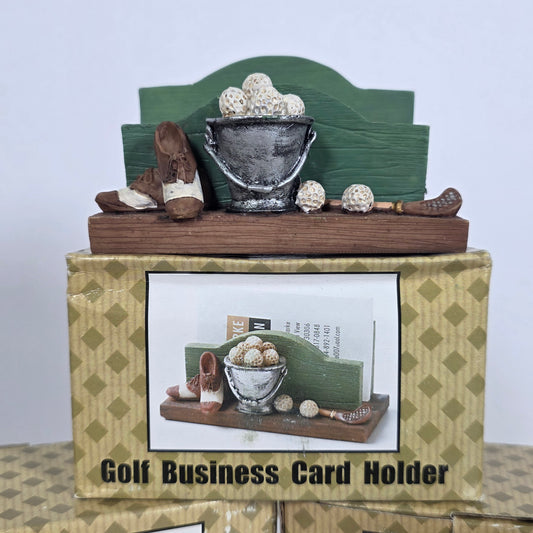 New Golf Business Card Holder