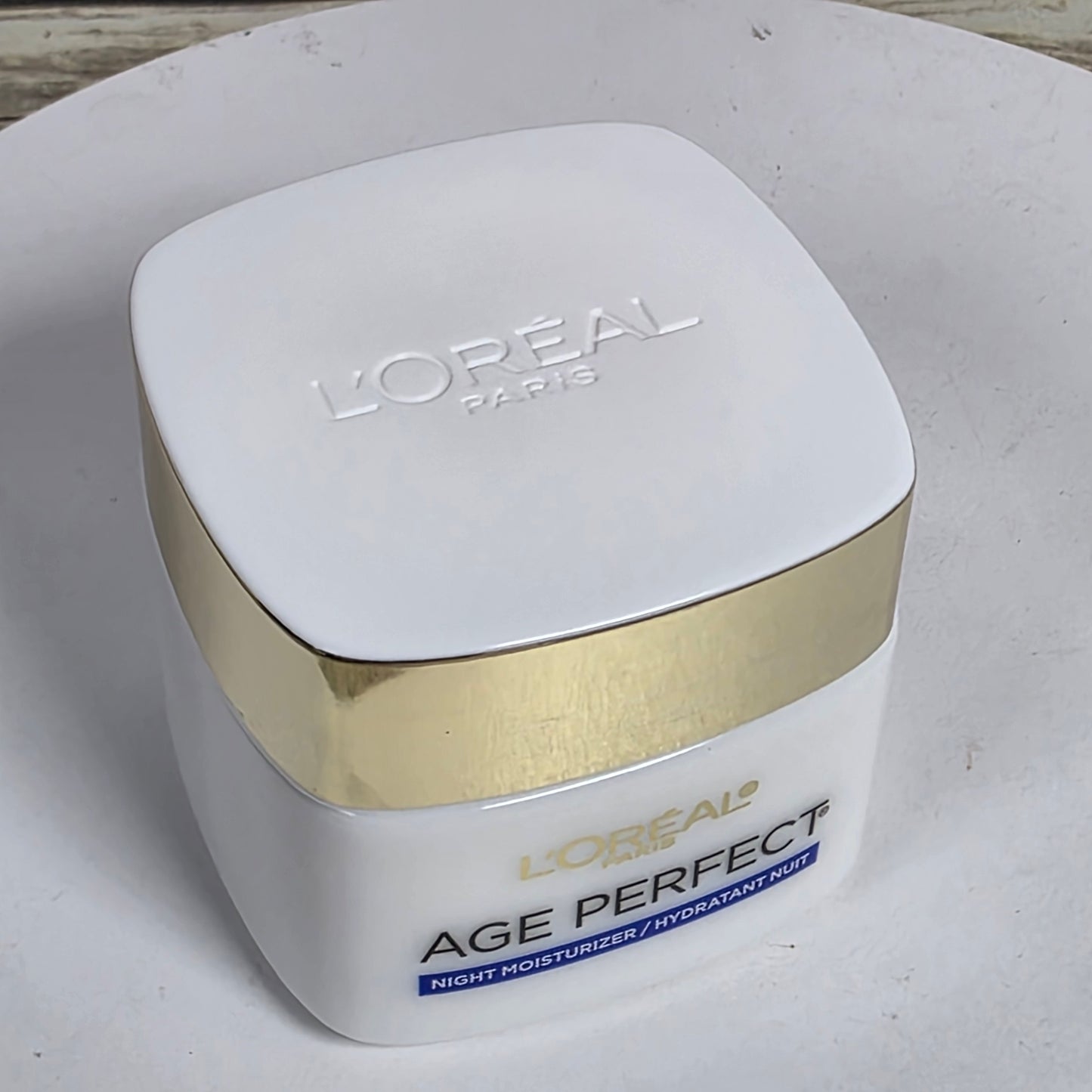 NIB New L'OREAL Age Perfect Anti-Sagging + Even Tone  Collagen Expert Night Moisturizer