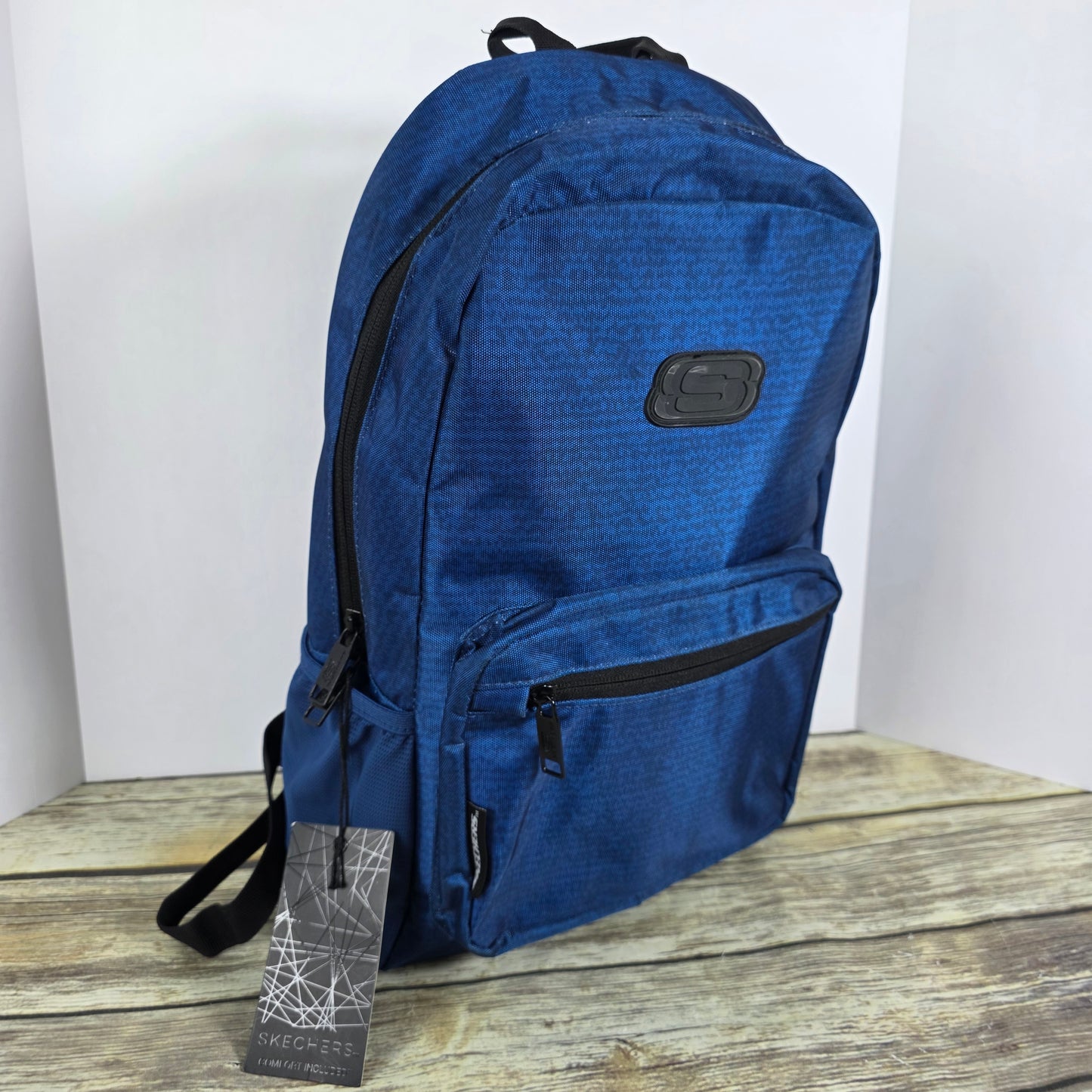 NWT New Skechers Navy Blue Backpack 6928 Bookbag