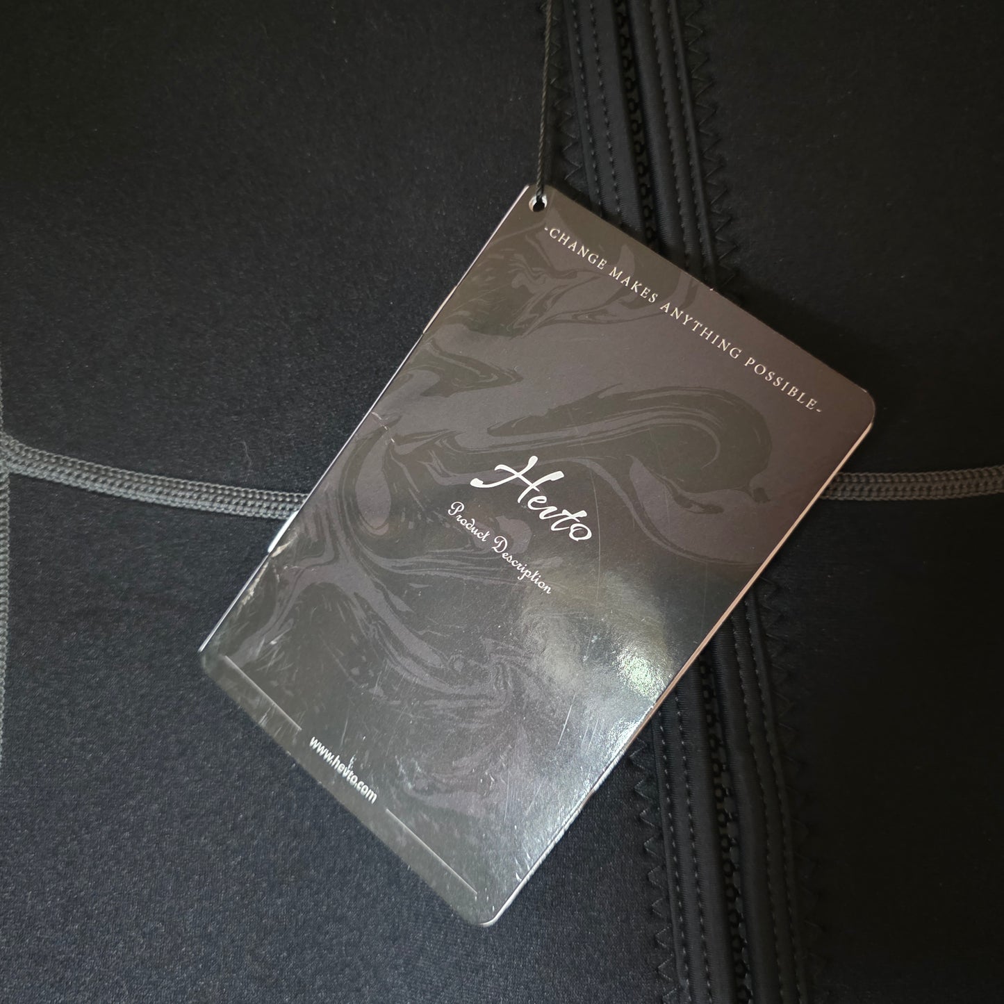 Hevto Men Wetsuits 3/2mm Neoprene Wet Suit Back Front Zip in Cold Water for Surfing Swimming Diving