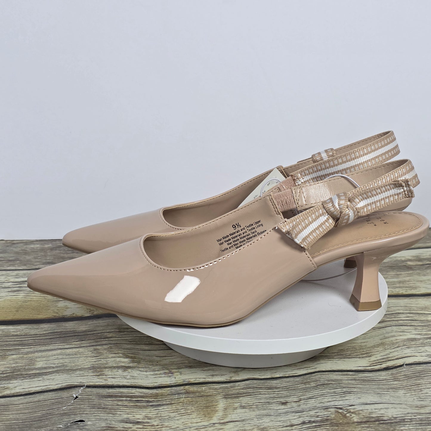 NWT New Women's A New Day Milan Slingback Heel Tan Size 9.5