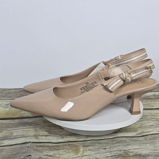 NWT New Women's A New Day Milan Slingback Heel Tan Size 9.5