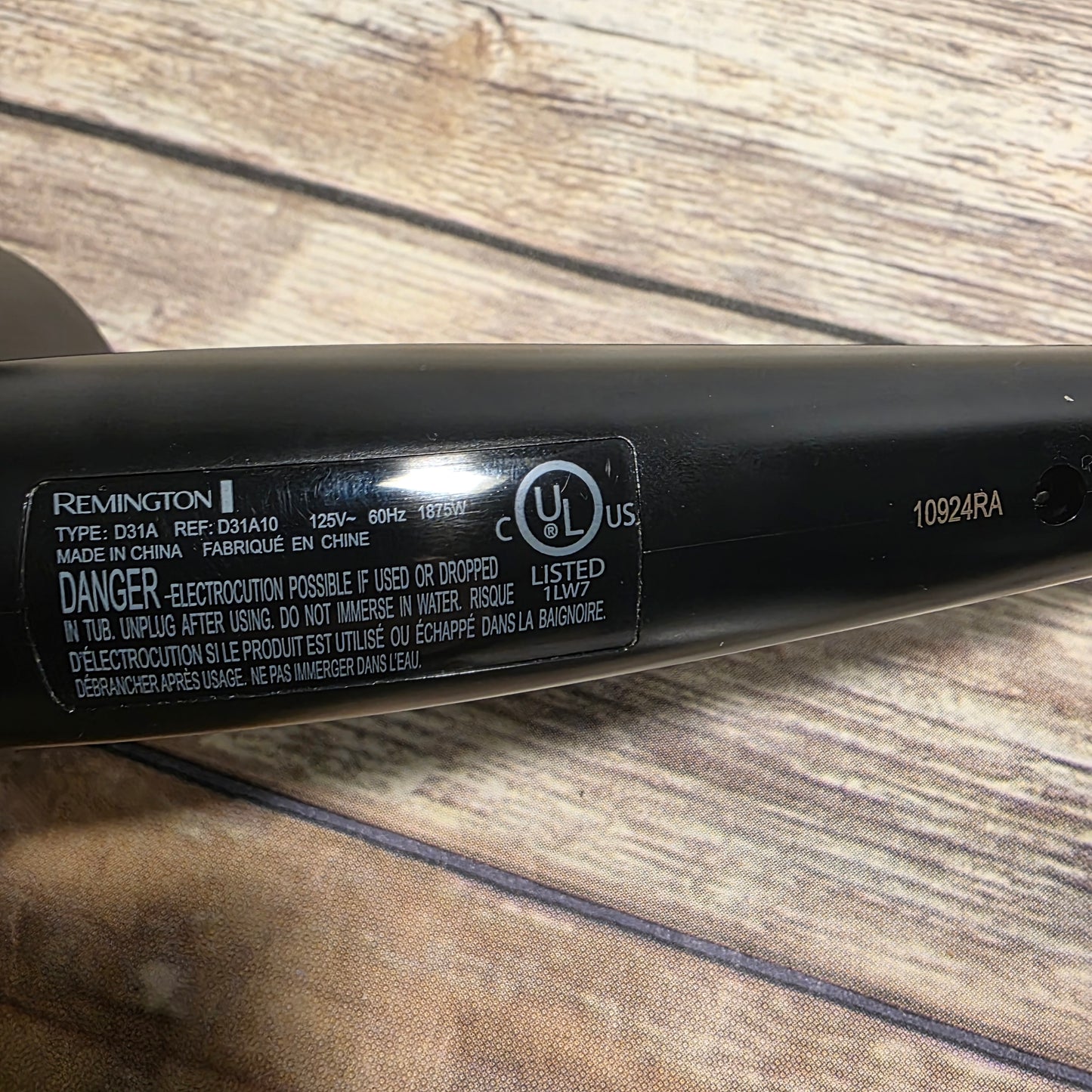 NIOB New Remington One Multi-Style Hair Dryer Black