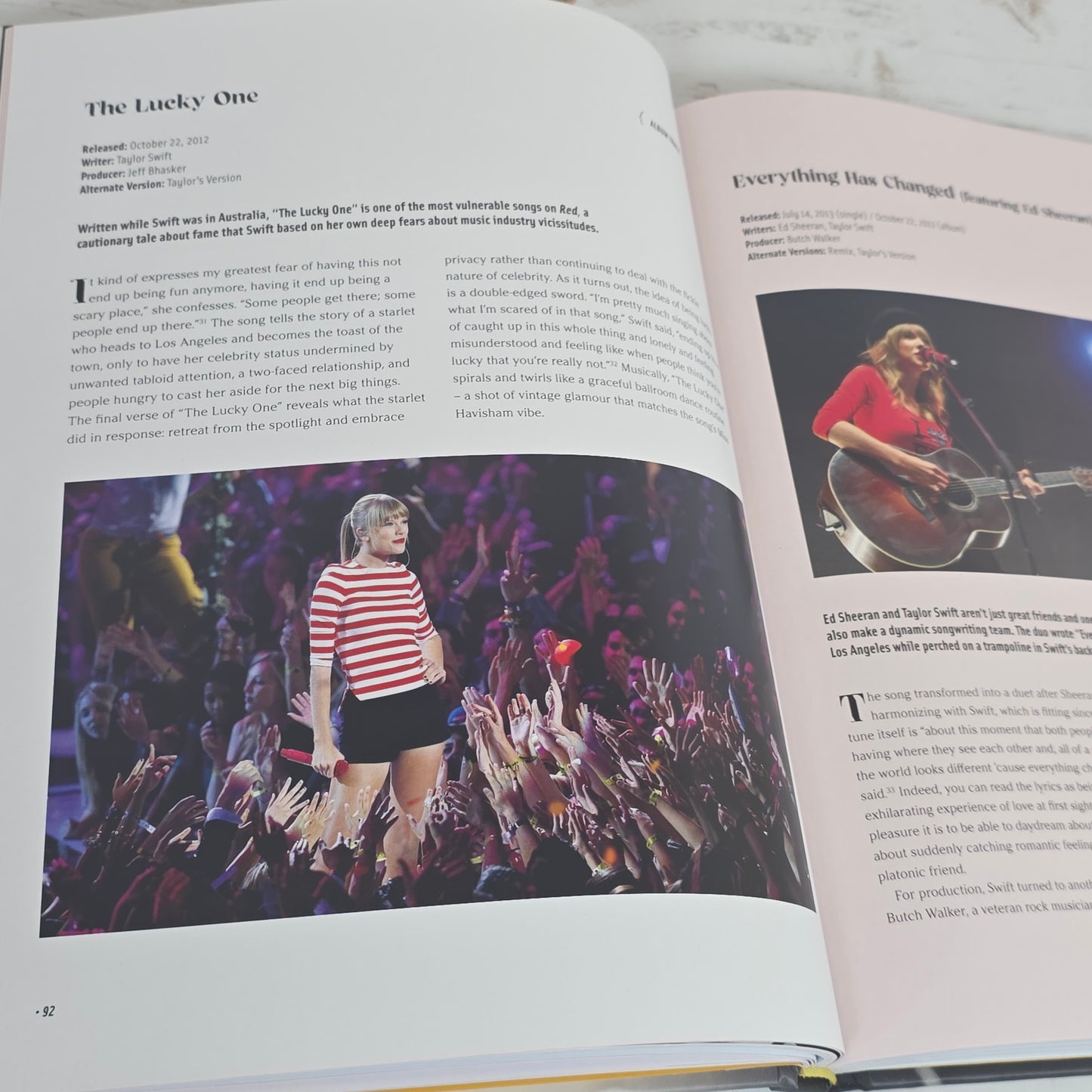 New TAYLOR SWIFT The Stories Behind the Songs By Anne Zaleski