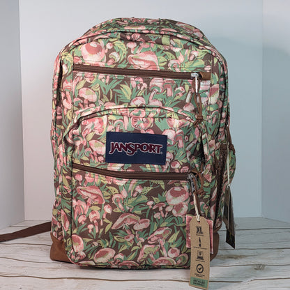 NWT New JANSPORT Painterly Mushrooma Cool Student JS0A2SDDGX1 Backpack