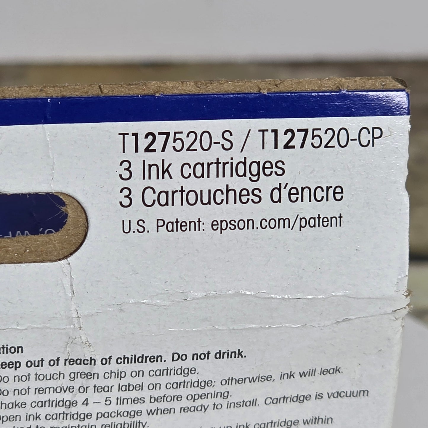 New Epson 127 Extra High Capacity Color Ink Cartridge XL