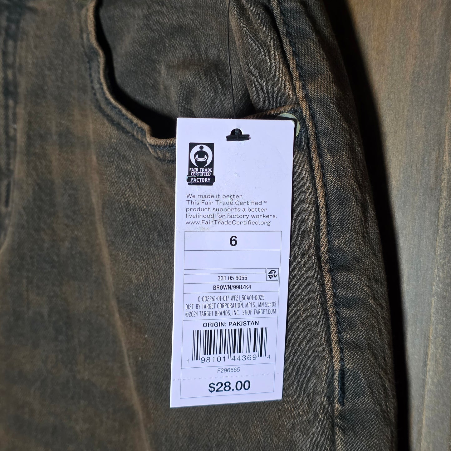 NWT New Women's Wild Fable Denim Skirt 6