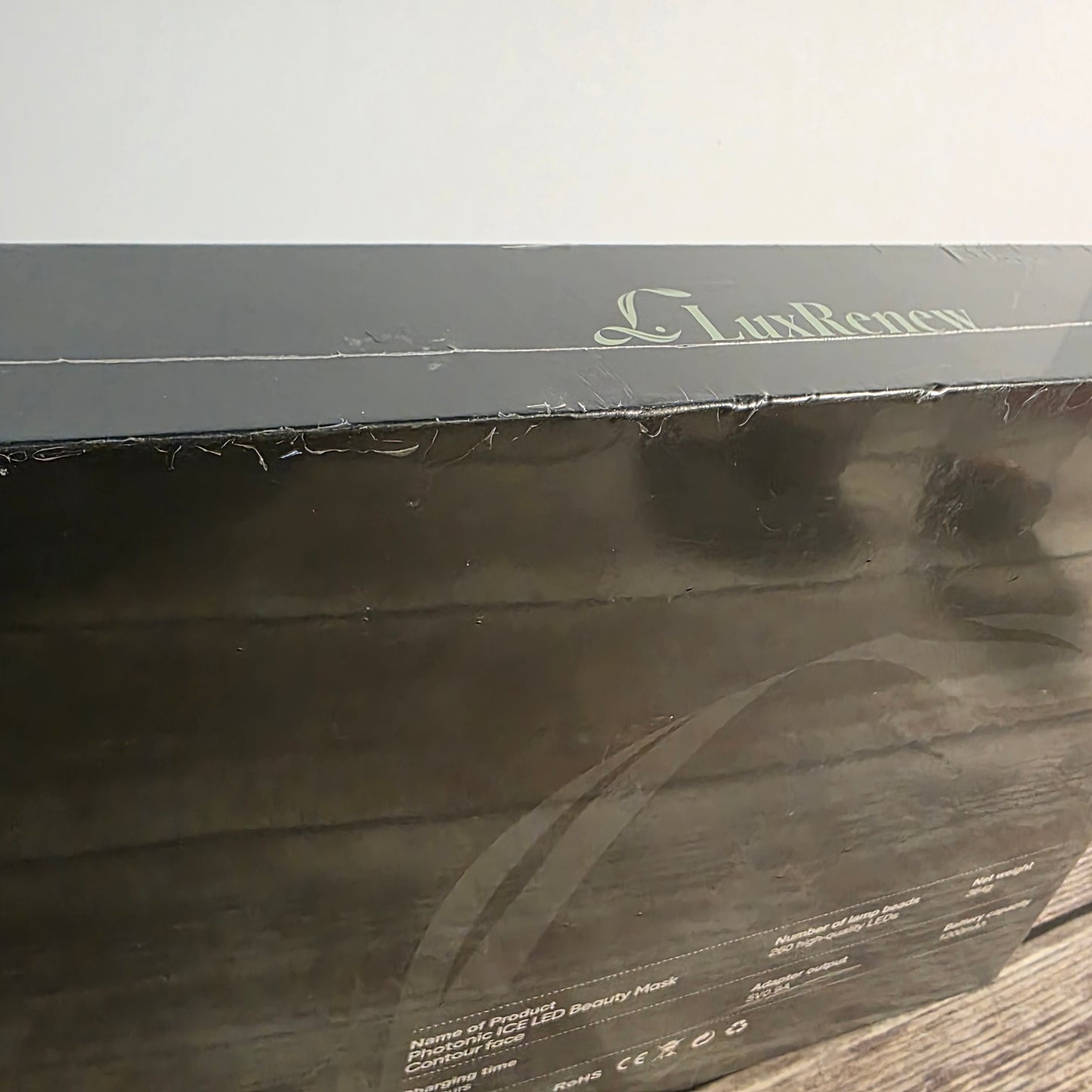 New NIB LuxRenew Contour-Face 3.0 Photonic ICE LED Beauty Mask NiR Upgraded Version