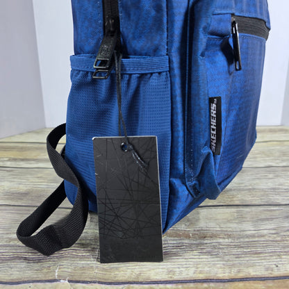 NWT New Skechers Navy Blue Backpack 6928 Bookbag