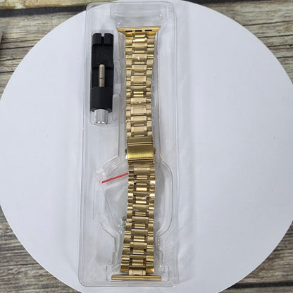 MioHHR Smart Watch Band Replacement Gold Tone