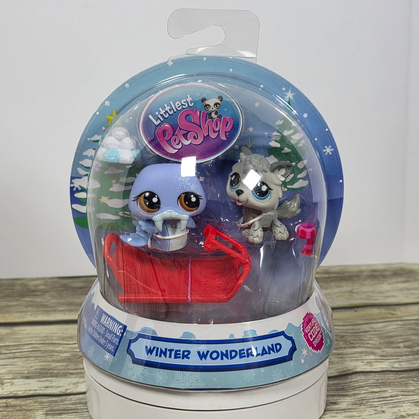 NIP New Littlest Pet Shop 2024 Generation 7 Winter Wonderland Figure 2-Pack