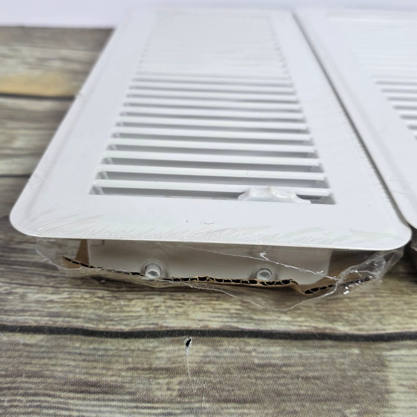 NIOB New 2 PCS White 4x12Inches Floor Vents