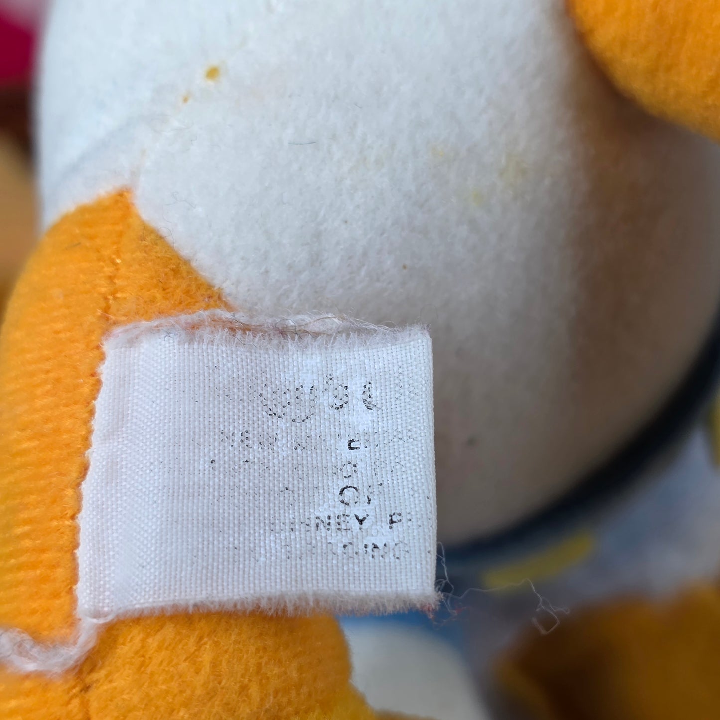 Vintage Walt Disney Plush Characters Mickey Mouse Donald Duck Goofy Pinocchio