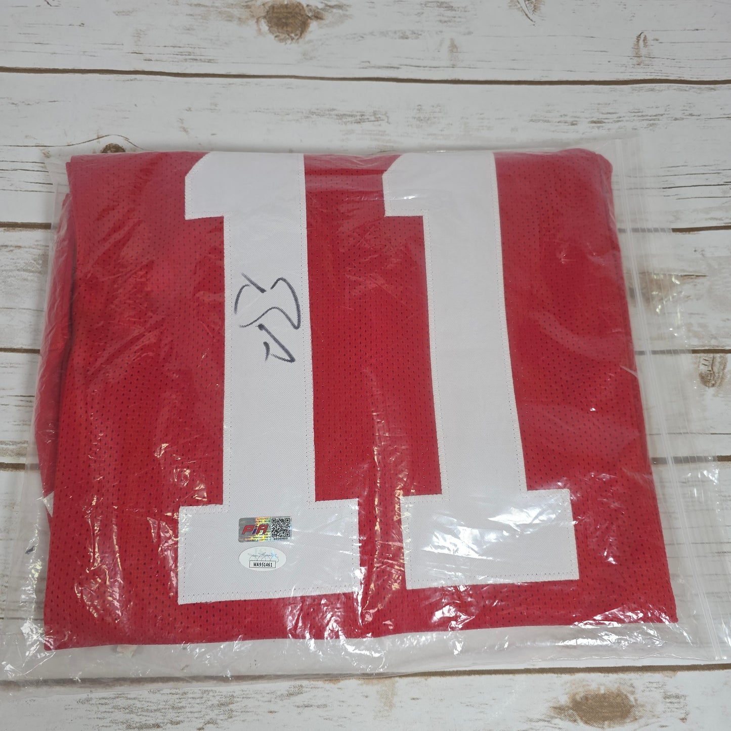 Brandon Aiyuk Signed Autographed Jersey JSA Certified