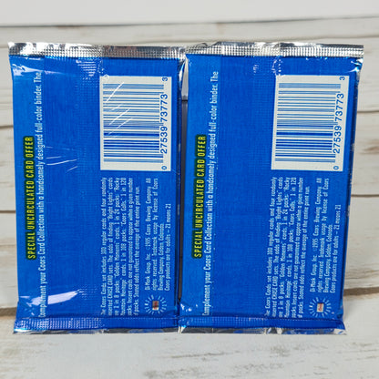 NIP New Coors Collectors' Cards 8 Super Premium Cards Per Pack