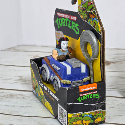 NIB New Teenage Mutant Ninja Turtles Rad Rip Racers Leonardo & Casey Jones