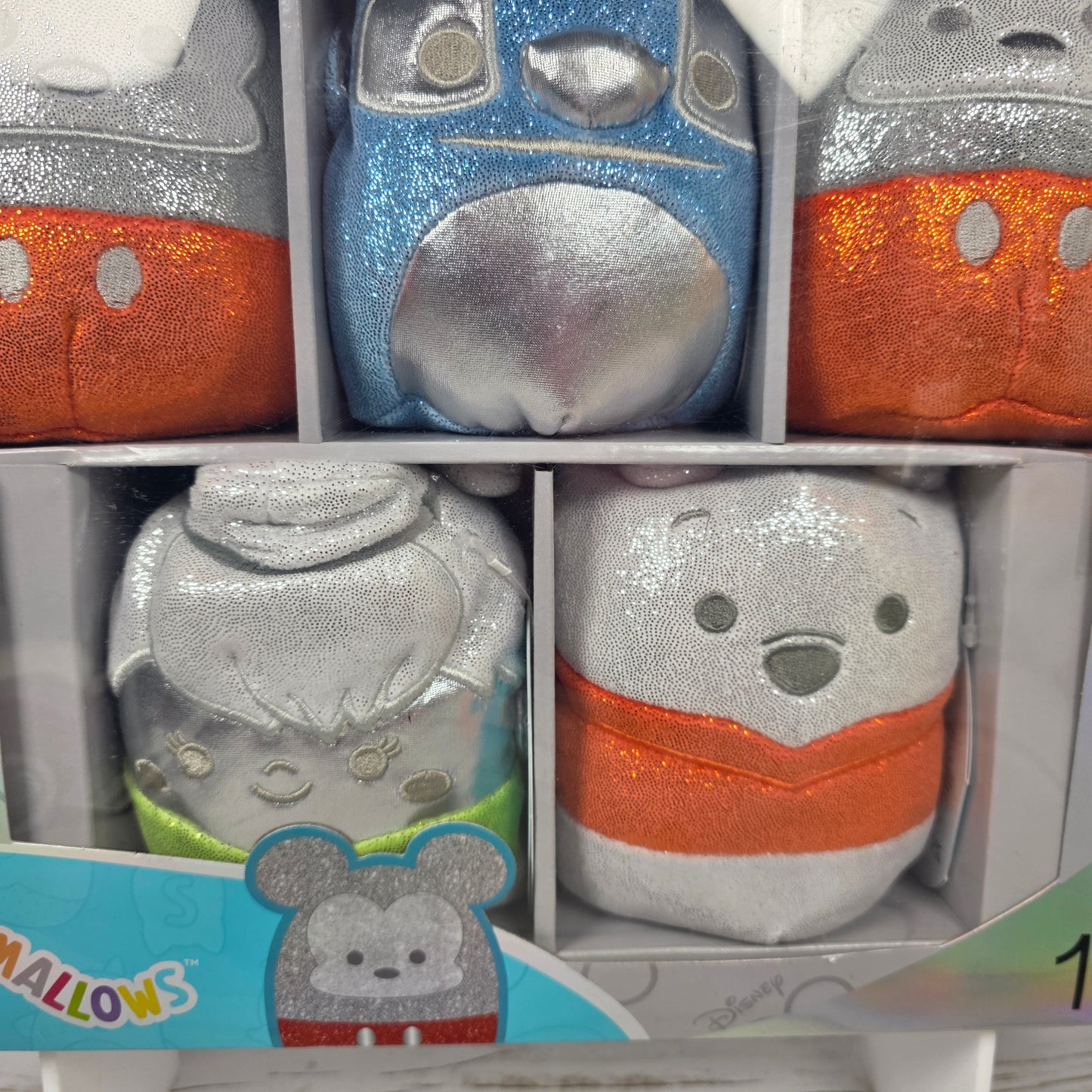 NIB New Disney Squishmallows Disney100 Set of 5