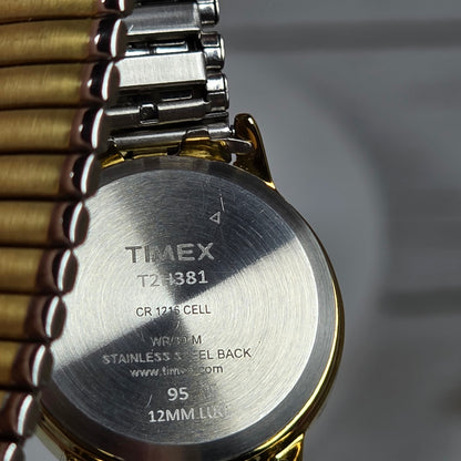 Women's Timex Watch Indiglo WR30M 95 T 12MM LUG T2H381 9J