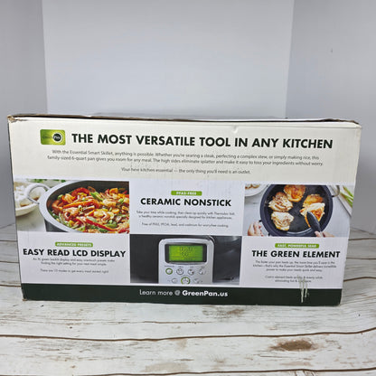 NIOB New GreenPan Elite 6Qt Essential Smart Skillet Pan CC005091