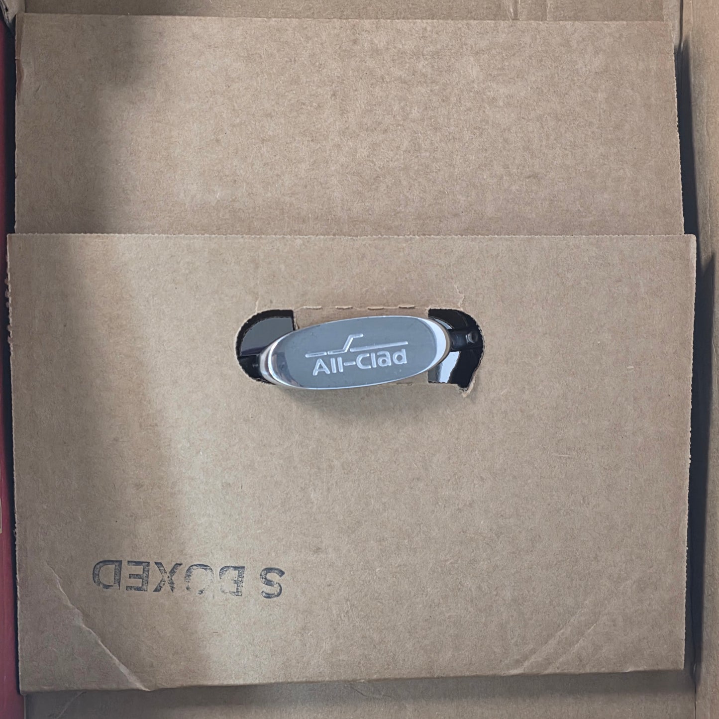 NIB New All-Clad Metalworkers 10" D3 Stainless Steel Covered Fry Pan 3582405-03