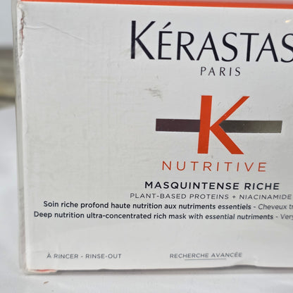 NIP New KERASTASE Nutritive Masquintense Riche 200ml 6.8 fl oz