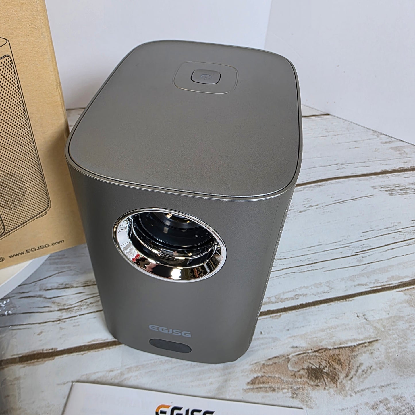 NIB New EGJSG 1080P Portable Projector V3 Gray 5G&2.4G WiFi