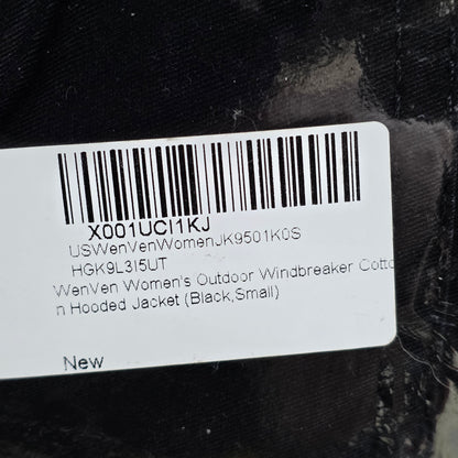NWT New WenVen Women's Windbreaker Cotton Goode Jacket - Small