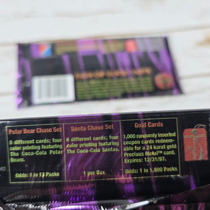 NIP New Set of 2 Coca-Cola Collectible Cards 8 Per Pack