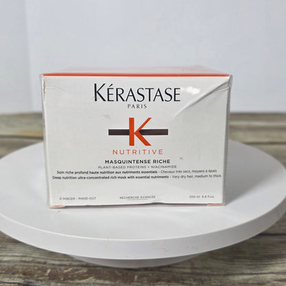 NIP New KERASTASE Nutritive Masquintense Riche 200ml 6.8 fl oz