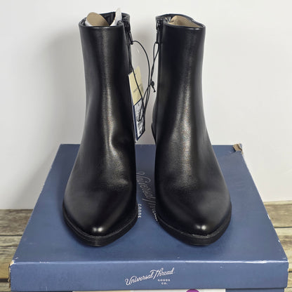 NIB New Women's Universal Thread Goods Co. Gayle Boots Heels Black 5.5M