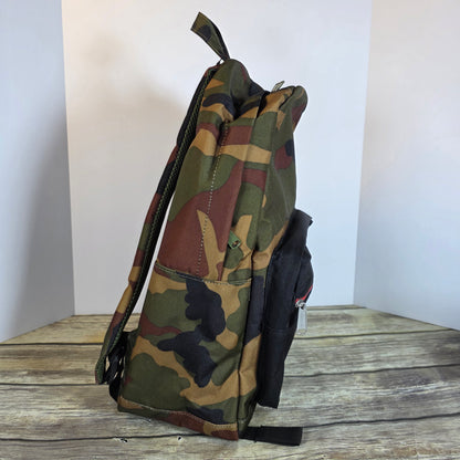 NWT New Herschel 15" Pop Quiz Camoflauge Black Backpack