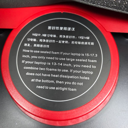 NIOB New IETS GT500V1 Supercharged Laptop Cooling Base 5000RPM