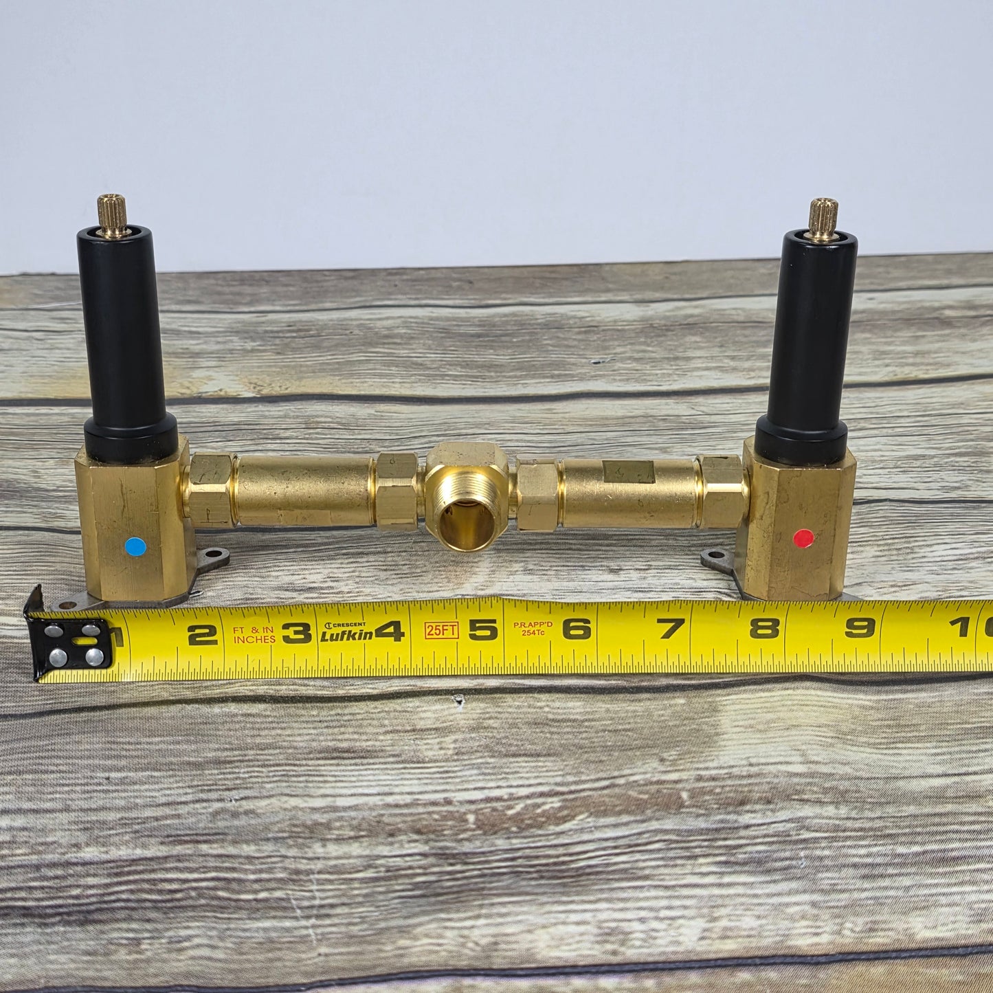 Tub filler valve assembly- 2 handle