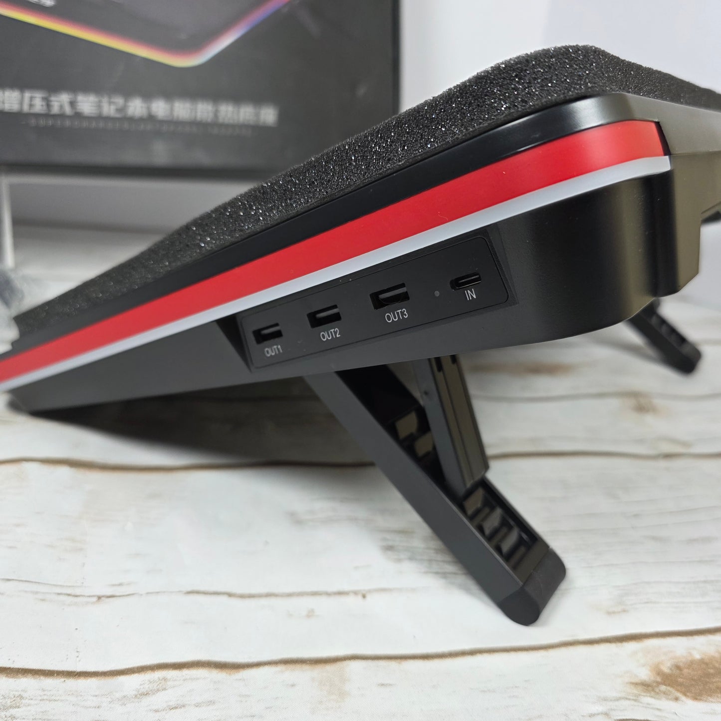 NIOB New IETS GT500V1 Supercharged Laptop Cooling Base 5000RPM