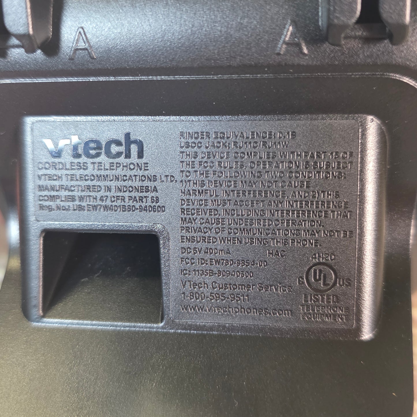 Vtech Cordless Phone System 2 Handset w/ Caller ID CS 6919-2