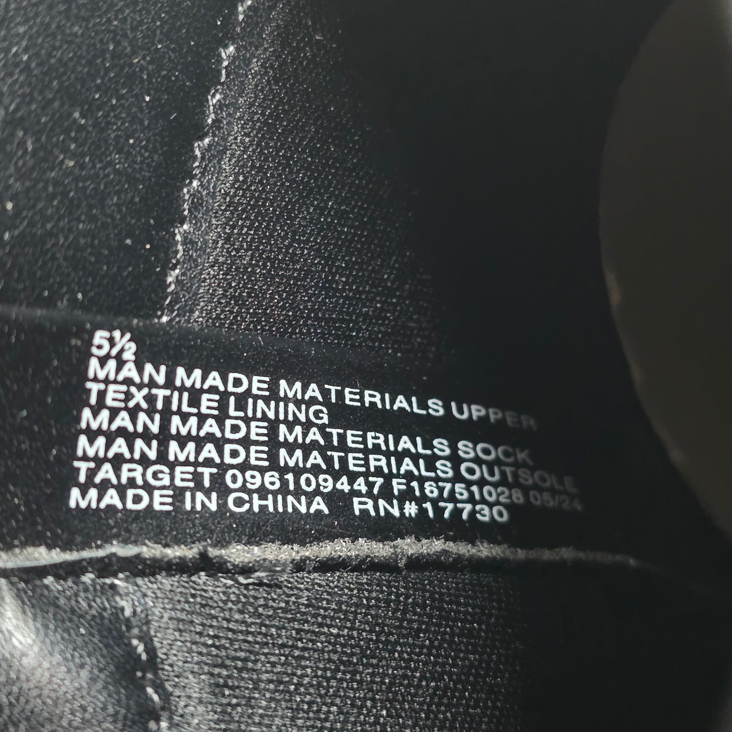 NIB New Women's Universal Thread Goods Co. Gayle Boots Heels Black 5.5M