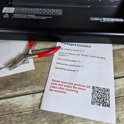 New MAKEASY Binding Machine CoilBind BM-S16