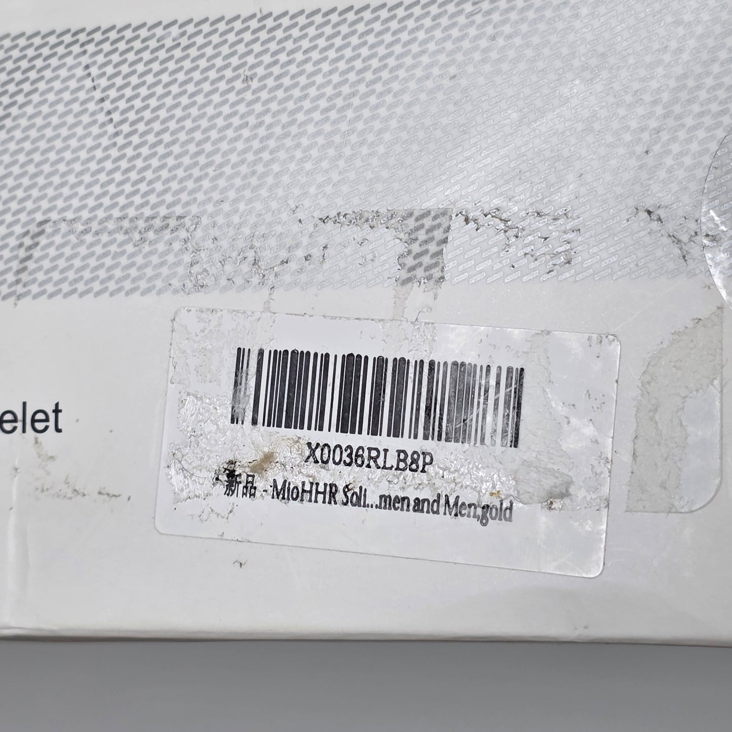 MioHHR Smart Watch Band Replacement Gold Tone