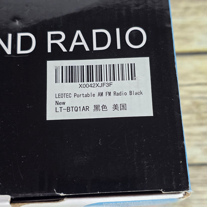NIOB New LEOTEC AM/FM 2Band Radio LT-BTQ1AR