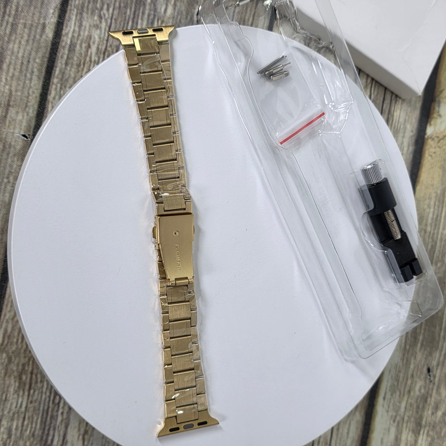 MioHHR Smart Watch Band Replacement Gold Tone